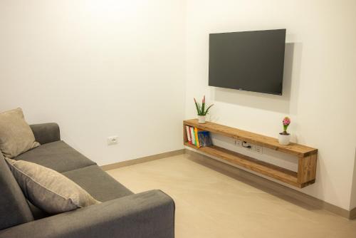 Una televisión o centro de entretenimiento en ZiviNest