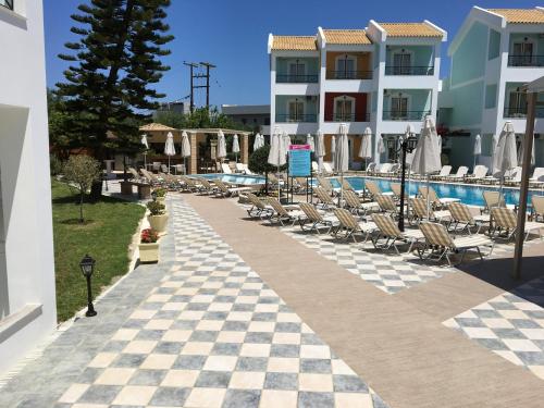 La alberca dentro o cerca de Maistrali Hotel Zante