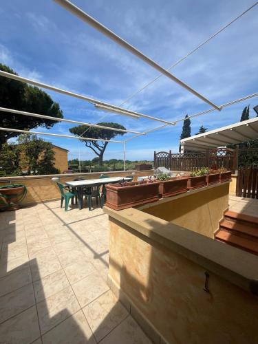 Balkón nebo terasa v ubytování Il tuo casale in Toscana