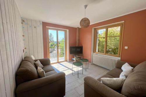 Posezení v ubytování Villa La Baronnie - 11 pers - Proche Brive -Jardin