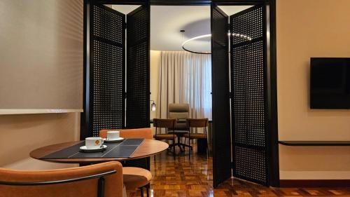 Μια τηλεόραση ή/και κέντρο ψυχαγωγίας στο Hotel Glória Resort & Convention