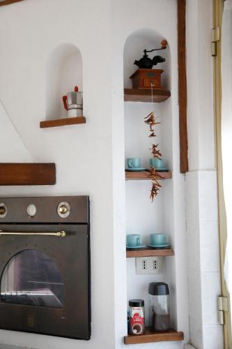 Dapur atau dapur kecil di casa di Katia