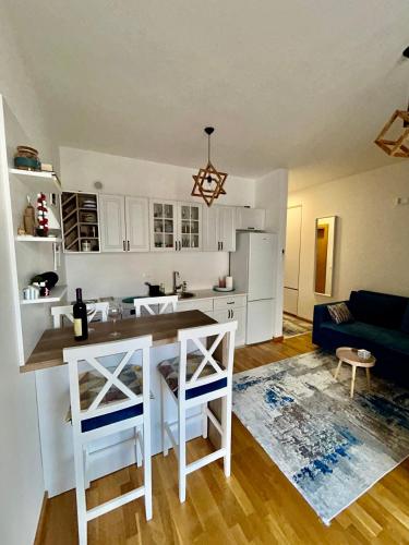 Ett kök eller pentry på G4 Apartment