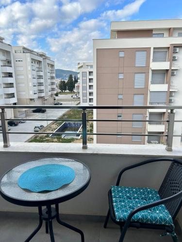 En balkong eller terrasse på G4 Apartment