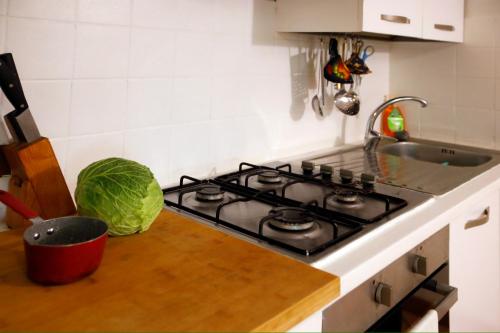 Dapur atau dapur kecil di casa di Katia