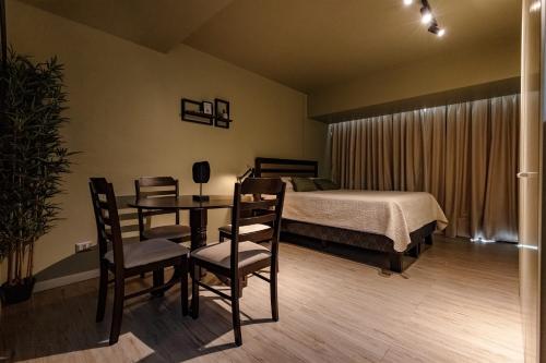 Ένα ή περισσότερα κρεβάτια σε δωμάτιο στο Pro Home Balmaceda I