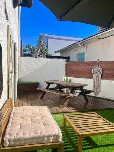 Casa Del Sol - T2 au Cœur du BassinPort Teich 5'