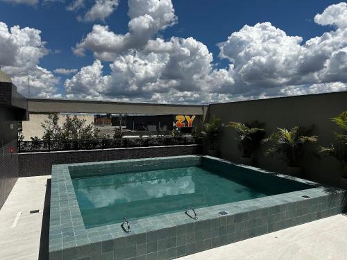 Swimmingpoolen hos eller tæt på Park Sul Ed. Essence - Estadia com ALMA