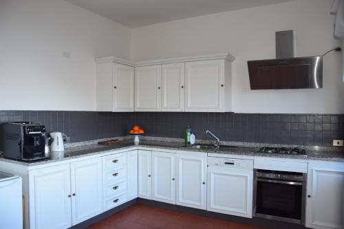Kuchyň nebo kuchyňský kout v ubytování Villa Casa Camelia in Traumlage