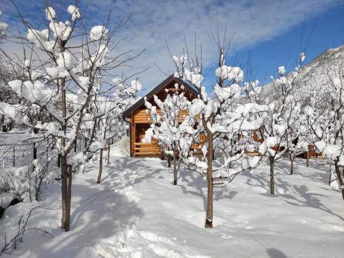 Holiday cottages with pool a l'hivern
