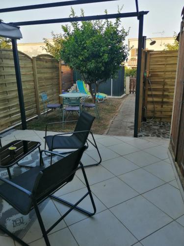 Maison bord de mer climatisée en Corse