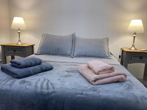 Postel nebo postele na pokoji v ubytování Casa Orlinda, Ocean Park, P del E