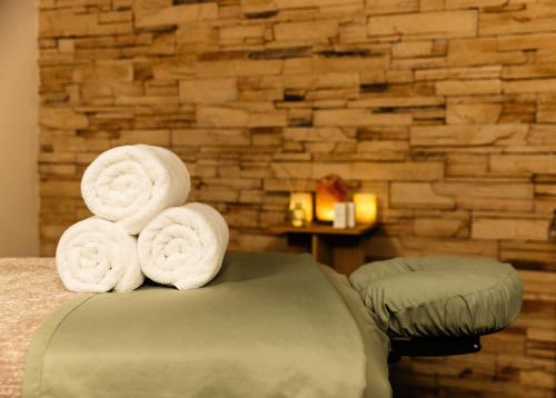 Lespri by Park City Vacationsにあるベッド