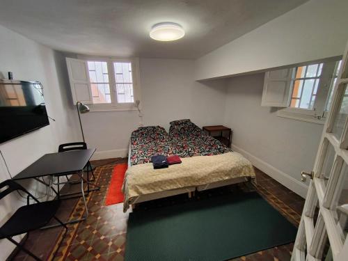 Ένα ή περισσότερα κρεβάτια σε δωμάτιο στο Apartment in Tafira Alta Las Palmas