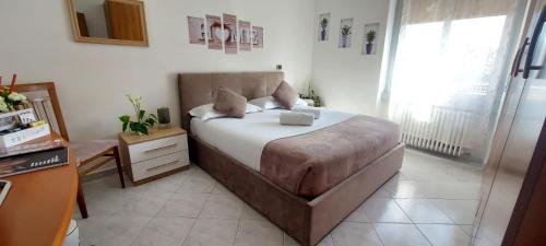 Postel nebo postele na pokoji v ubytování B&B Sophie