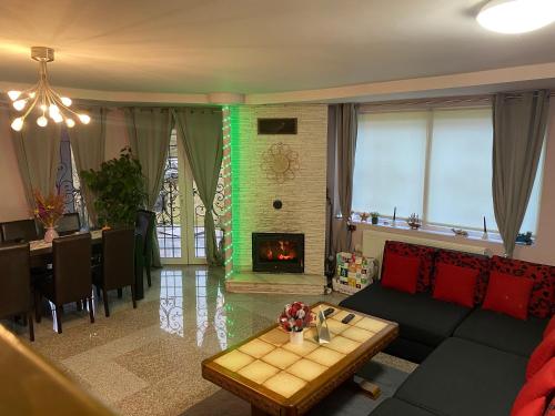 Posezení v ubytování Lidia House
