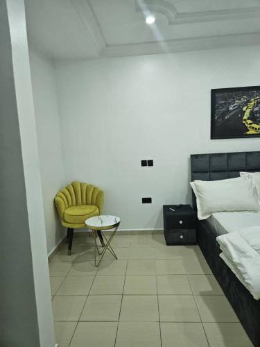 Cama o camas de una habitación en Molarans Place