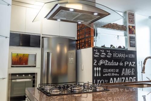 Una cocina o cocineta en Casa10inn