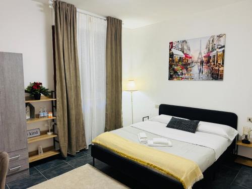 Postel nebo postele na pokoji v ubytování B&B Porta Aperta