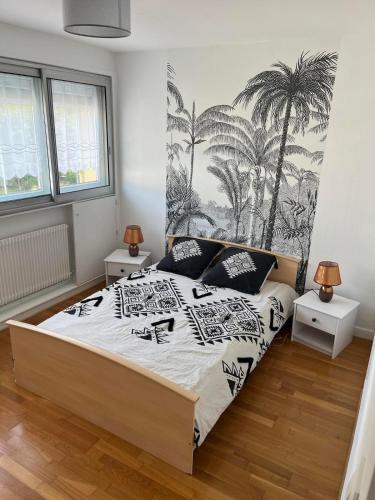 Ένα ή περισσότερα κρεβάτια σε δωμάτιο στο Opale Pearls