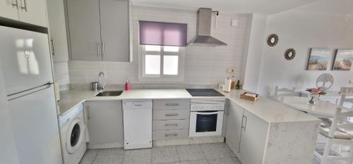 Apartamento con terraza en primera línea de playa
