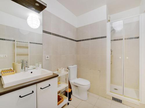 Ένα μπάνιο στο Studio with terrace 2P - Courbevoie