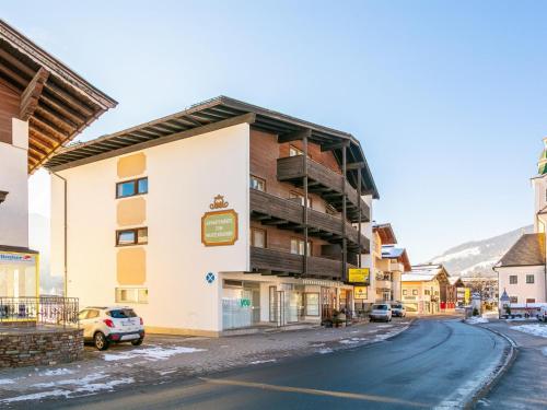 a building on the side of a street at Brixen Alpin Living Top 5 in Brixen im Thale