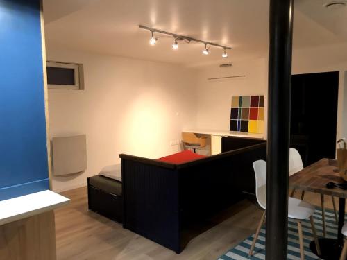 Posezení v ubytování Petit loft entre Strasbourg et campagne