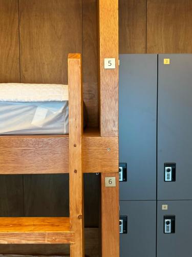 a pair of bunk beds in a room at DADU House in Seoul