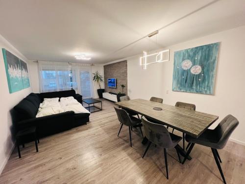 Χώρος καθιστικού στο Schöne Ferien Wohnung in Breisach 3 Zimmer