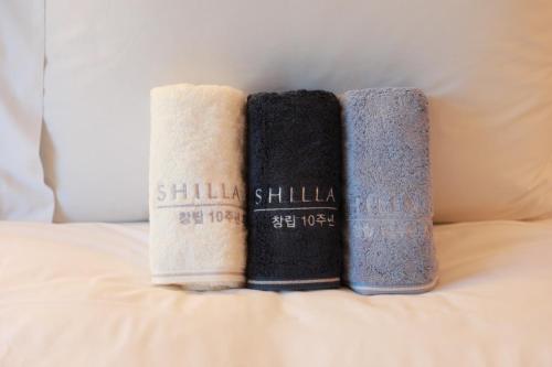 Katil atau katil-katil dalam bilik di Shilla Stay Mapo Hongdae