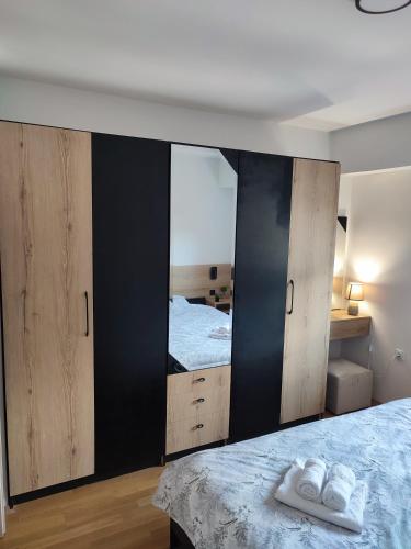 Postelja oz. postelje v sobi nastanitve Apartment MARKO
