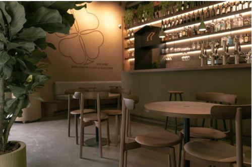 Et opholdsområde på Vita lenta Roma Pigneto terrazza