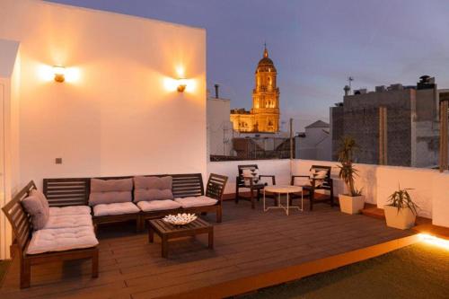 Posedenie v ubytovaní C89 - Penthouse with private Terrace