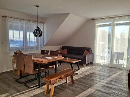 Χώρος καθιστικού στο Apartmán U Mamuta