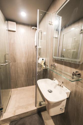 Koupelna v ubytování Terrace Suite