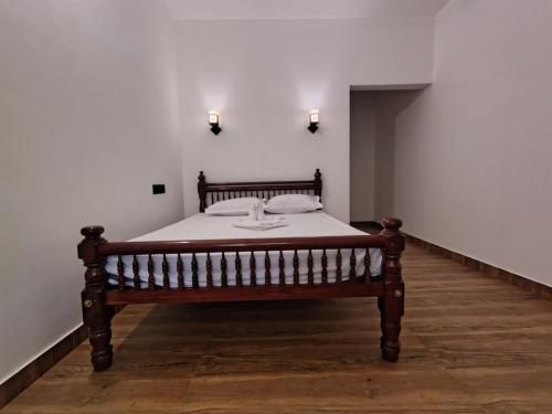 Кровать или кровати в номере Haira cottage