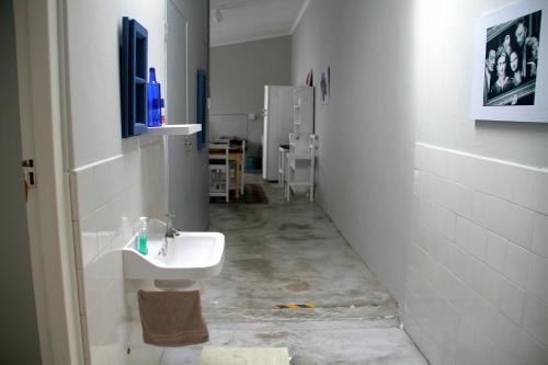 Et badeværelse på Basson Town Cottage