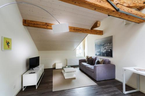 Fotografie z fotogalerie ubytování Charming Mezzanine Studio in the Heart of Morges GR45 v destinaci Morges