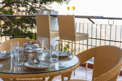 Balcon ou terrasse dans l'établissement Almost Heaven Suites