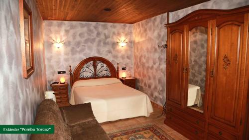 Postel nebo postele na pokoji v ubytování Casa do Sear - Turismo Rural & Spa Exterior
