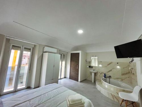 Koupelna v ubytování Hostal Pompeya Merida
