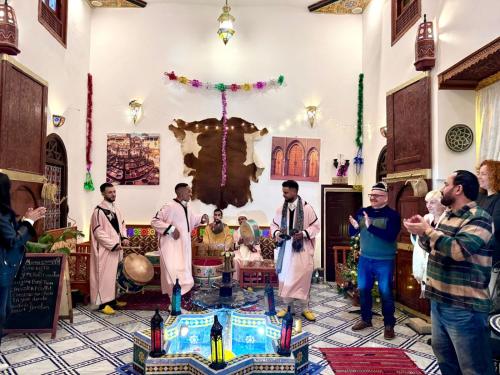 Hosté ubytování Riad Hamad Tijani