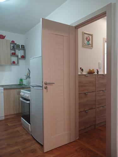 Majoituspaikan Apartman Nikčević keittiö tai keittotila
