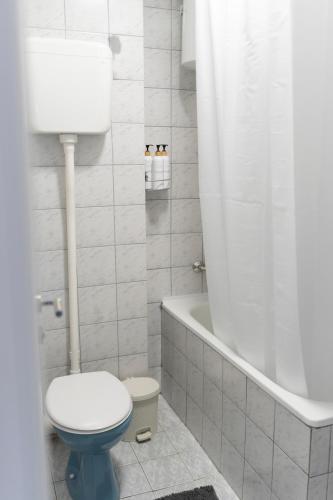 Koupelna v ubytování Apartment Naya