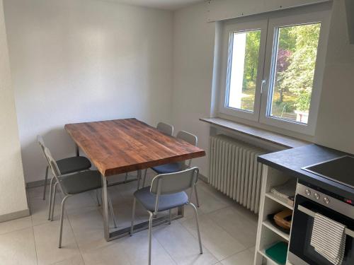 Dapur atau dapur kecil di City Rooms Tamm