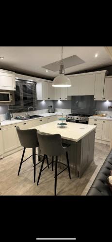 Una cocina o cocineta en Pablos Place