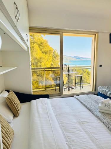 Berkeley, studio, terrasse, vue mer, parking, clim
