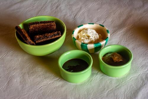 Jídlo v prázdninového areálu nebo okolí