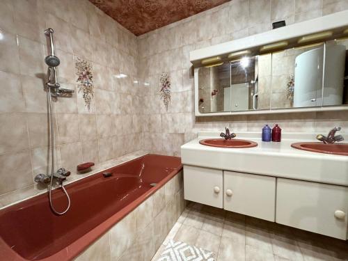 Kúpeľňa v ubytovaní L'AIGLON appartement
